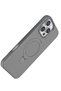 Zngzrmll iPhone 16 Pro Max Regal Magsafe Stand Cover - (185210) Titanium Gray - 3