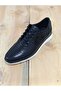 Men's Summer Shoes Genuine Inner and Outer Leather Summer Light Sole with Laces and Black Color Sole White - 2