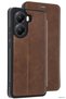 Zngzrmll Poco X7 Pro Case Flip Cover (190655) - Tan