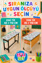Set of 15 Washable, Stain-Resistant, Elastic School Desk Covers – Size Options Available - 3