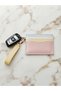 Women's Keyring Card Holder Wallet with Bow Detail, Faux Leather, Multi-Pocket Card Compartments, Stylish, Elegant, Practical, Slim - 3