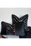 "savanna noir" zebra patterned cushion cover set - 2