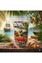 FARMLAND Parrots of the Caribbean Premium Parrot Food for Macaws & Large Parrots, Seed, Nut & Fruit Mix, 1 kg