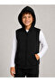 Unisex Black Vest 100% Cotton 3-Ply Non-Shedding Fabric (4 Seasons) - 3