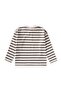 Striped Seasonal T-Shirt 1-10 Years Anthracite Mink Striped - 3