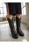 25440005K Women's Genuine Leather Embroidered Western Boots - 2