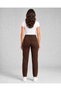Farah Women's Brown Lycra High Waist Mom Jean - 3