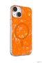 Zngzrmll iPhone 14 Mila Wavy Magsafe Cover (195408) - Orange - 3