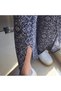 Women's Black Mandala Trousers - 4