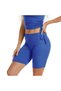 Women's Blue Cami Top & Shorts Set - 4