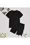 Women's Floral T-Shirt & Shorts Set - 6