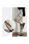 Women's Khaki Cargo Jogger Trousers - 8