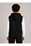Unisex Black Vest 100% Cotton 3-Ply Non-Shedding Fabric (4 Seasons) - 6