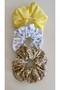 Elastic Hair Clips 6-Piece Set for Women in Mixed Colors Elastic Bun Clips - 4