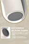 Fika Lumi Patented Leak-Proof Steel Thermos with Rotating Handle 1200 ml - Beige - 8