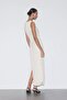 Allbucks Left*İes Textured Draped Midi Dress Ablft00014 - 3