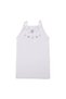 Girl Child Undershirt with Rope Strap Embroidered Ribbon 0165 4 Pieces of 4 T-8680508