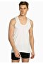 Tutku-Men's Classic Combed Cotton Undershirt White New Season (12 Pieces Economic Package)