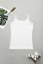 Tutku-Elit Modal Rope Strap Women's White Undershirt