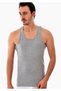 Tutku-Gri Ribana Rambo Men's Undershirt New Season (3 Pieces Economic Package)