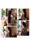 Mini Buckle Daal Ponytail / Chestnut Brown - 5