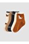 Patterned Baby Boy Socks 5-Pack (W6) - 6