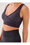 Motion Cross Strap Bra Carbon - 4