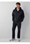 Water-Repellent Fixed Hooded, Hooded Hardshell Fabric Oversized Loose Fit Men's Jacket. - 2