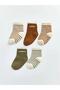 Patterned Baby Boy Socks 5-Pack (W6)