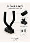 Small Double Guitar Accessory Set |   Wall Hanger + Capo Compatible with All Guitars + 6 Plectrums 0.61 / 0.81 / 1 mm - 2
