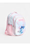 Lcw Accessories Blue Lilo and Stitch Printed Girl's Backpack