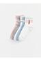 Striped Girls' Socks 5-Pack (W6) - 6