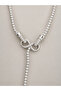 High Quality/Zircon Infinity-Clover Y Model Necklace - 3