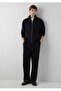 Zippered High Collar Tight Texture Regular Fit Men's Sweatshirt. - 2