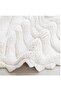 Zebra Casa Rosette 100% Cotton 2-Piece Bath Mat Set Cream - 2