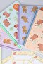 Stationery Set 4 Pieces A4 Notebook with Stickers, Notepad, Eraser, Pencil Sharpener, 0.7 mm Tip Pen - 6