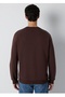 Crew Neck Slim Fit Basic Men's Sweatshirt. - 3