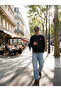 Jjrush Sweat Crew Neck Black Men's Sweatshirt 12298426 - 7