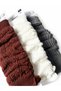 3-Piece Tile & White & Gray Set Women's Premium Thick Knit Aerobic Long Leggings Boot Socks - 3