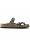 Mayari Unisex Gri Günlük Stil Terlik 071071-20316 - 3