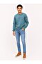 Regular Fit Petrol Men's Sweatshirt Lf2044510 - 2