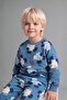 2-Piece Dog Printed Blue Baby Boy Top and Bottom Set I0283A5/Be227 - 2