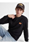 Jjrush Sweat Crew Neck Black Men's Sweatshirt 12298426 - 6