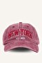 Men's Cotton Embroidered Text Hat I4873Ax26Sm - 5