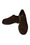 Men's Brown Lace-Up Thick Soled Suede Leather Casual Shoes Wm780015Ds - 8
