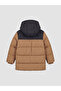 Hooded Color Block Boy's Coat - 5