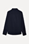 Men's Navy Blue Regular Fit Long Sleeve Shirt - 2