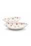 Kayık Plate Set of 2 Patterned Ceramic Model 30X16 cm Presentation Plates - 2