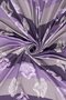 Leaf Pattern Twill Scarf Plum - 2