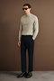 Asher Men's Sweater Beige - 4